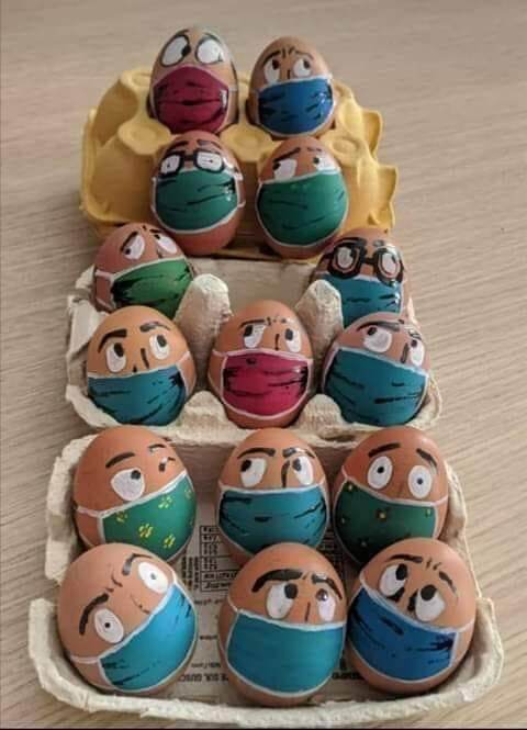 Оформление пасхальных яиц. На злобу дня :)