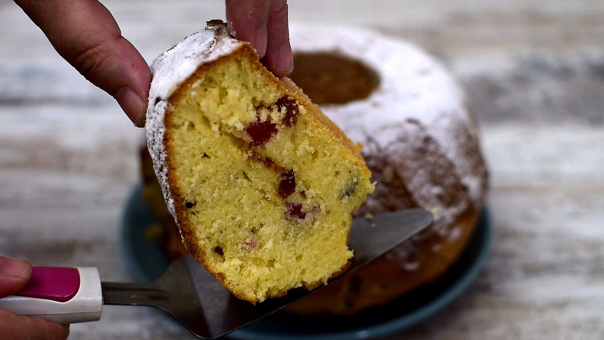 Самый простой кекс к чаю с ягодами. Быстро и вкусно. | Ох и вкусно | Дзен