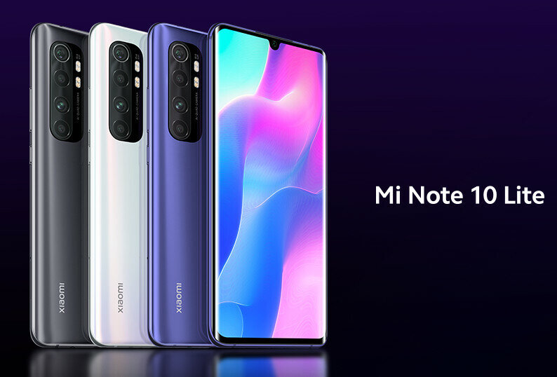 Смартфон премиальной линейки Mi Note 10 Lite \ @Xiaomi