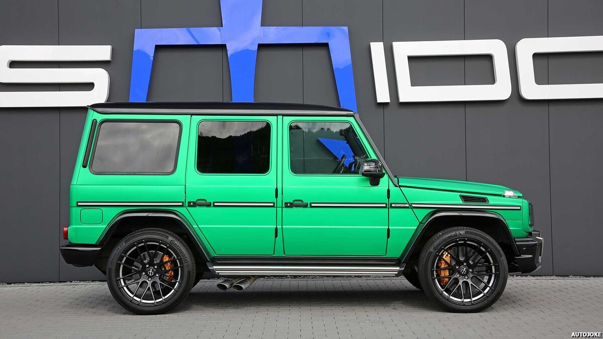 Mercedes G-Klass Posaidon G 63 RS 850 Зеленый гигант. | AUTOJOKE | Дзен