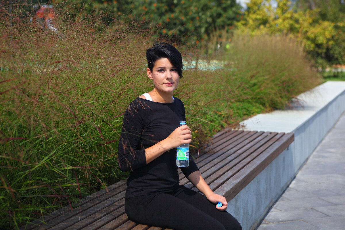 Особенно это нравилось моей Маме. Ее природный цвет черный.