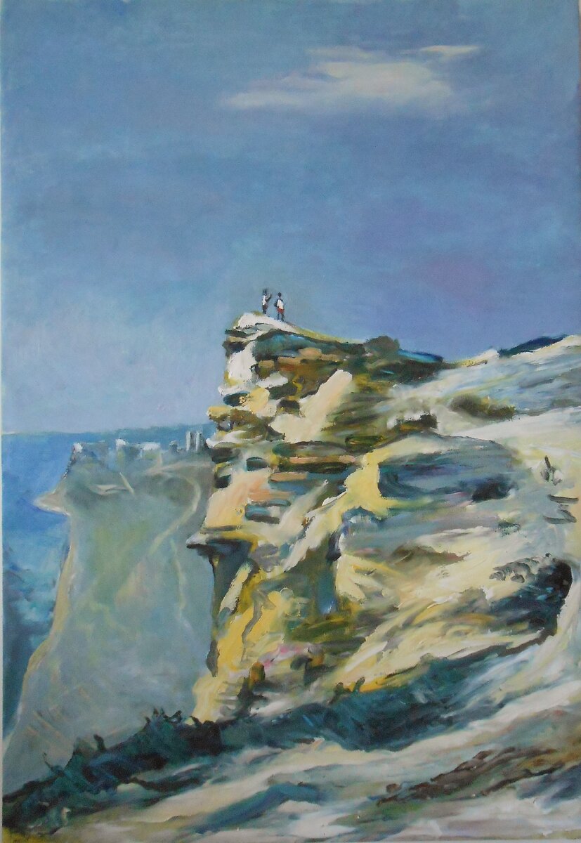 Владислав Несынов " Этюд  " Святилище Агримпасы"