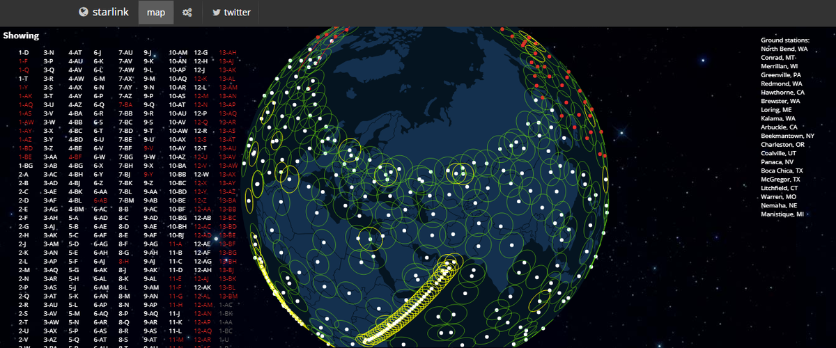 Спутниковая группировка Старлинк. Группировка спутников Starlink. Карта спутников Старлинк. Покрытие спутников Старлинк.