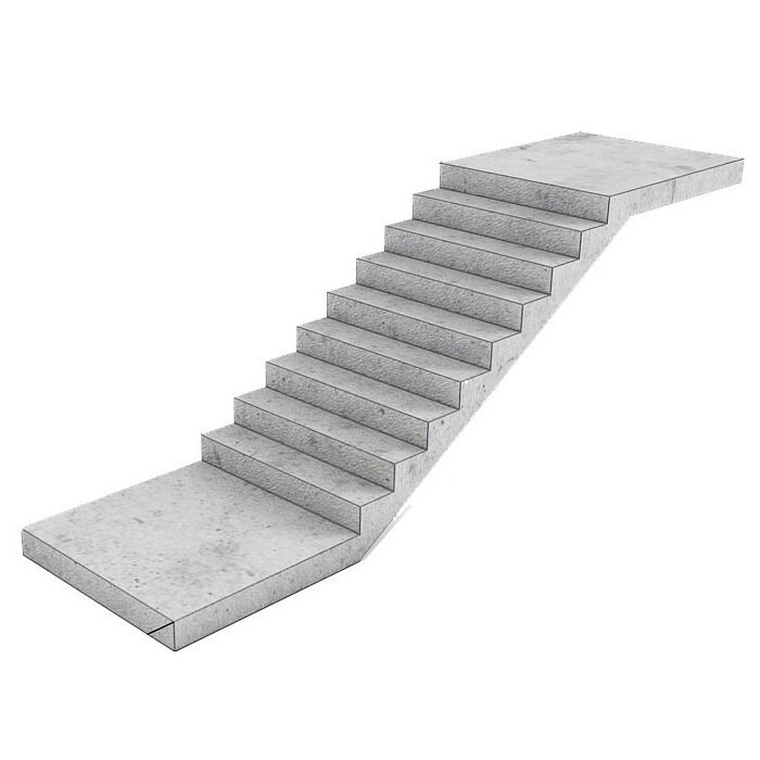 Лестница из железобетона