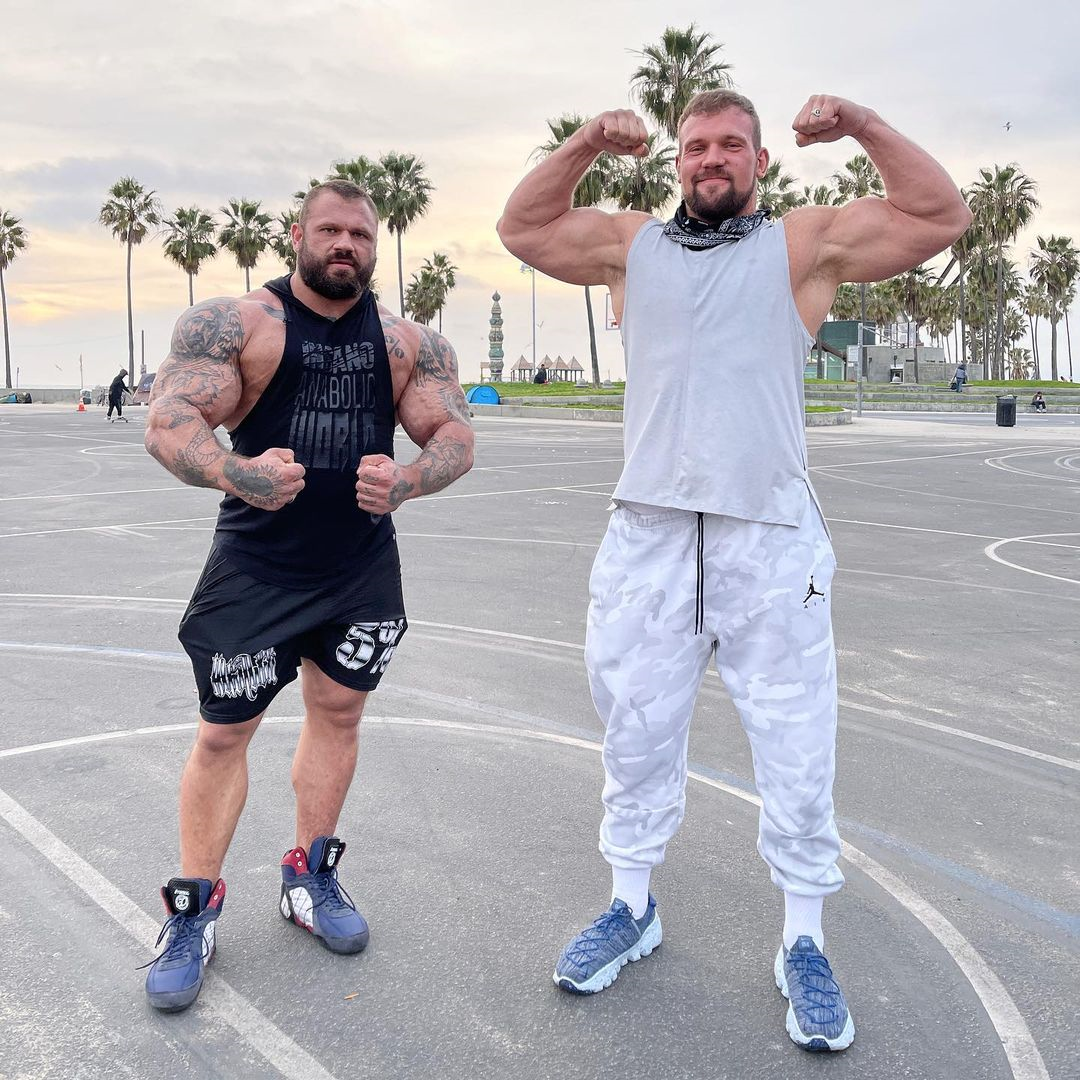 Илья Голем и Кирилл Сарычев в Лос-Анджелесе, 2021 год