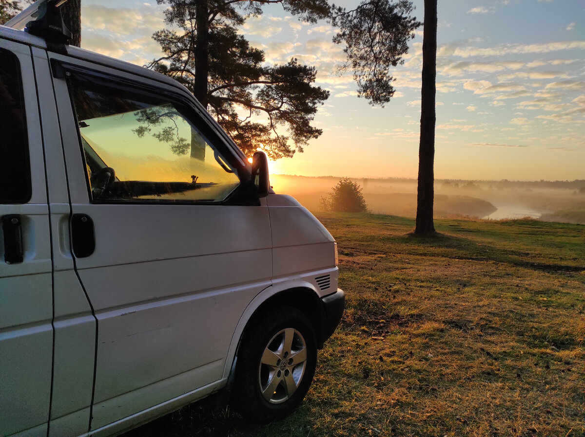 Рассвет у р. Судогда, Владимирская обл.