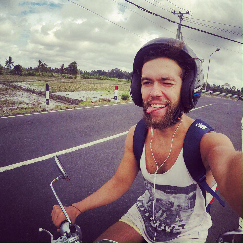 Мое фото после того, как я вышел из депрессии 