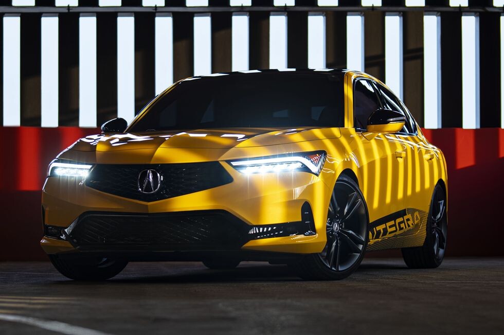 Прототип Acura Integra 2023