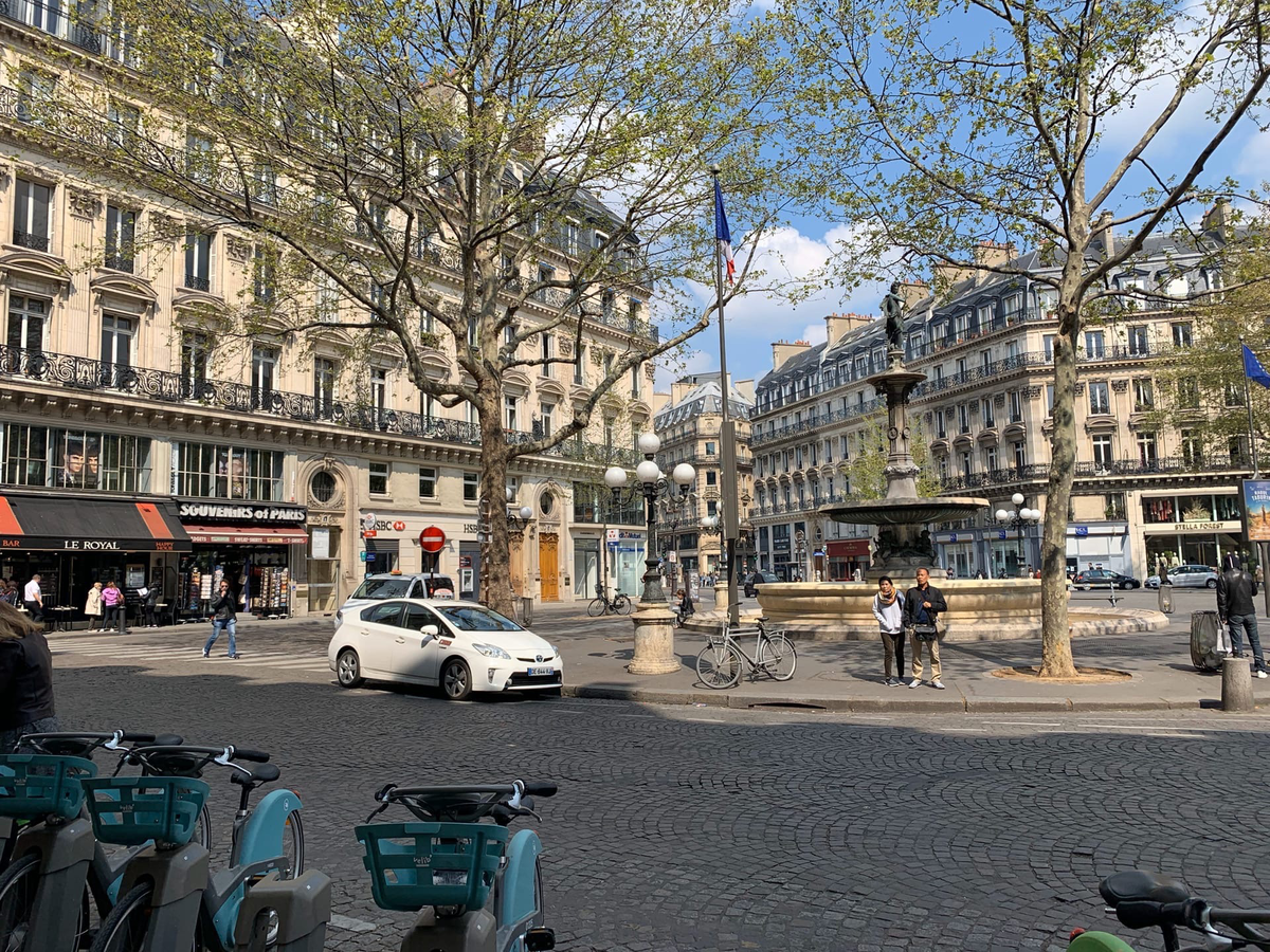 Парижская улочка 