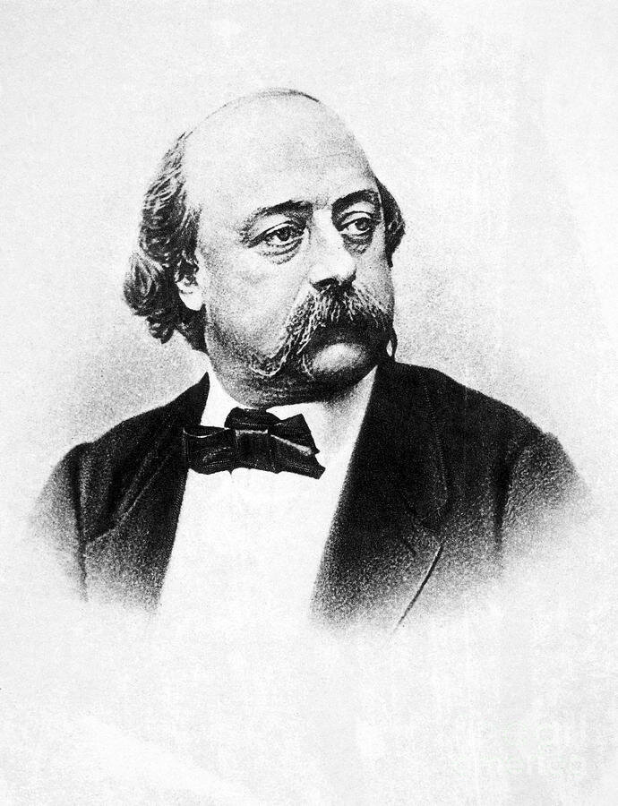 Гюстав Флобер (12 декабря 1821 - 8 мая - 1880). Фото с сайта https://fineartamerica.com/featured/2-gustave-flaubert-1821-1880-granger.html