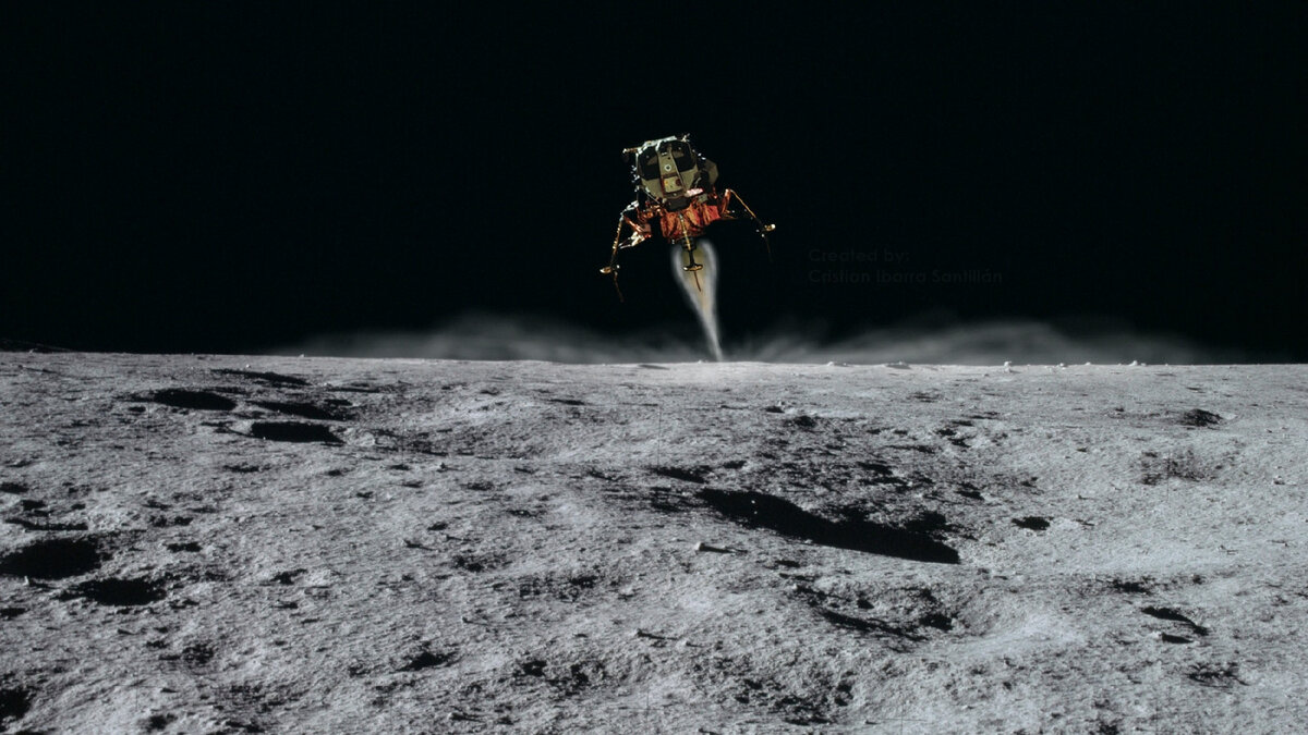 Апполо 11 на Луне