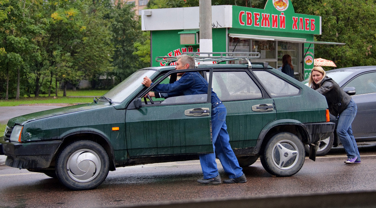 "А на механике – подтолкнул и готово".