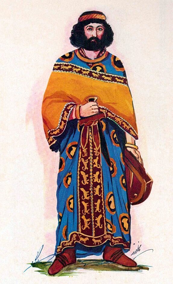 Изображение чиновника Державы Ахеменидов.