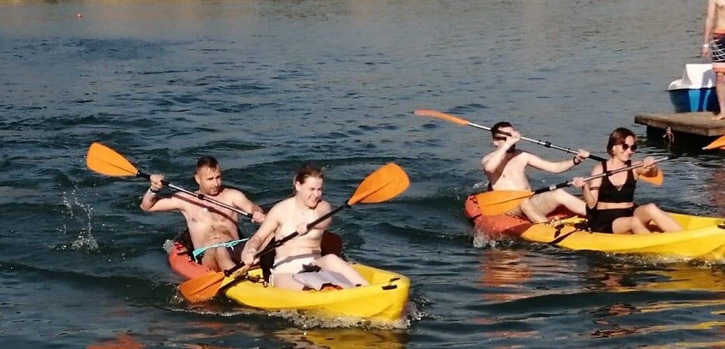 Активная работа - и активный отдых 