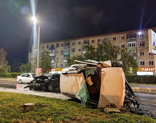    Место ДТП (фото "Подсмотрено. Камышин")