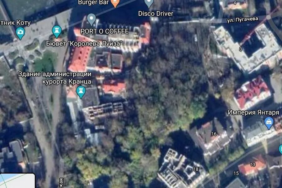 Скриншот Google Maps