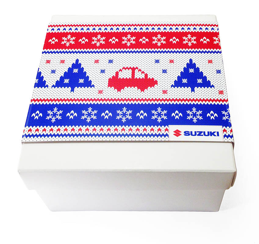 Корпоративные подарки в брендированной коробке