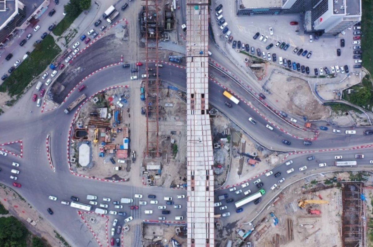    В Новосибирске с 14 августа проезд на площади Труда запустят по полукольцу