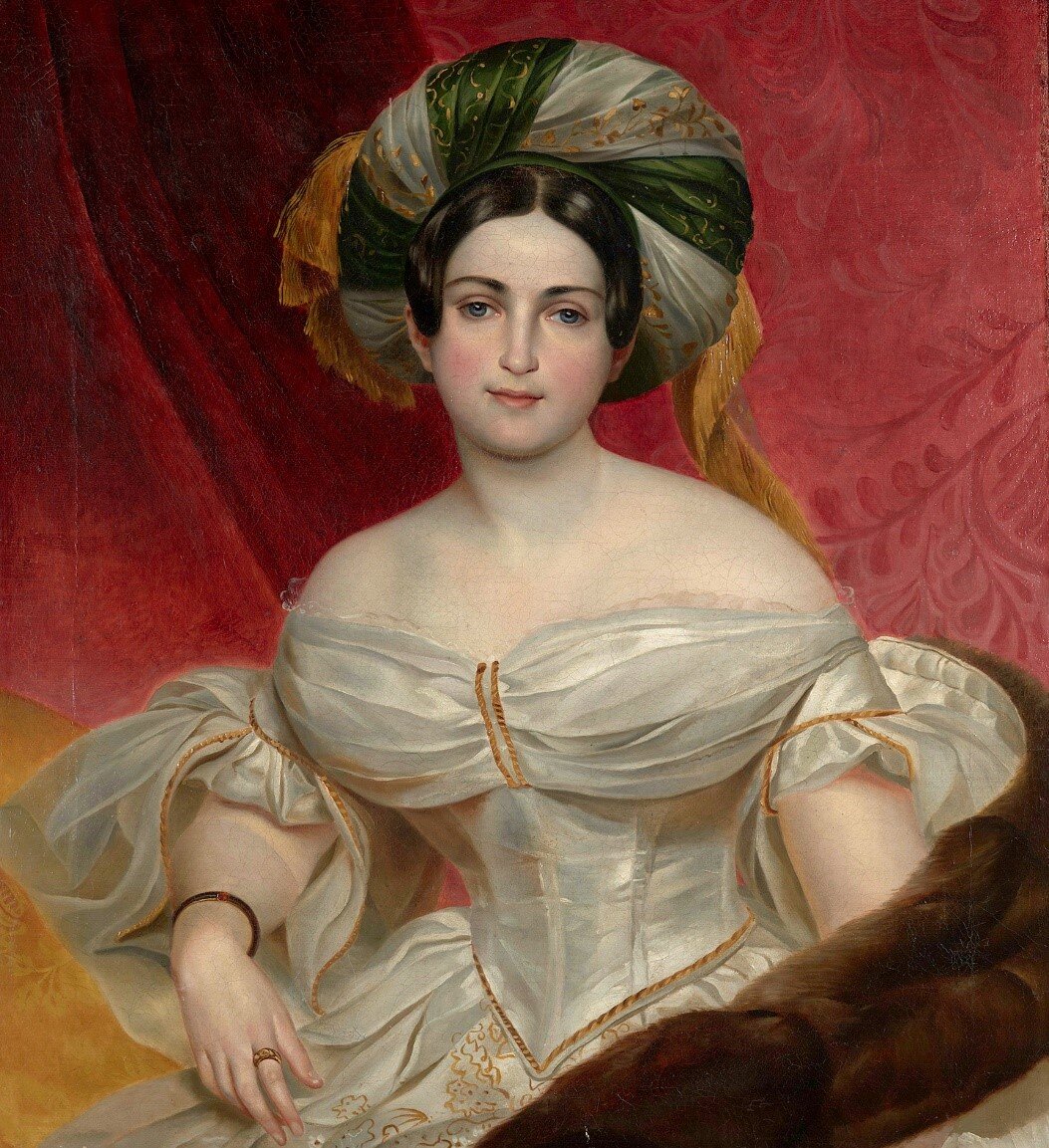 Аврора Карловна Шернваль, Художник: К. Брюллов, 1837 год