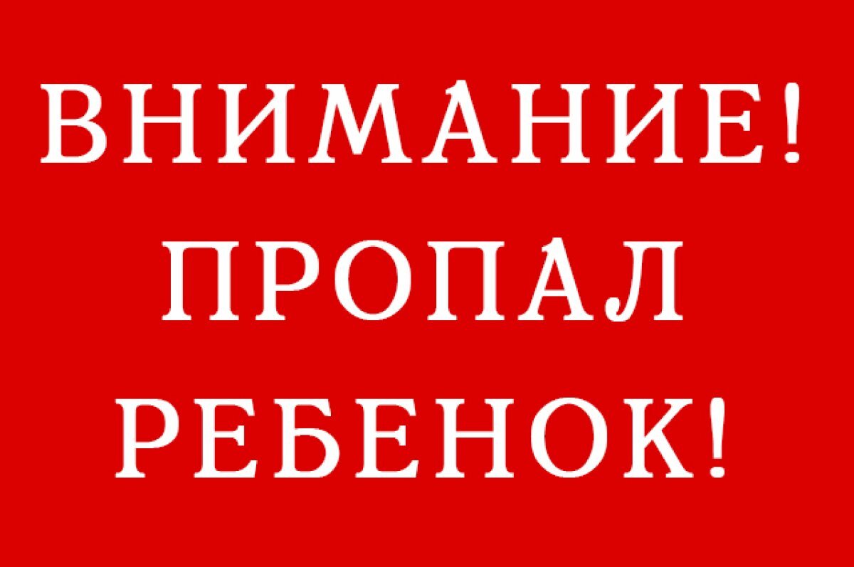    В Туве 11-летний ребёнок не вернулся домой после школы