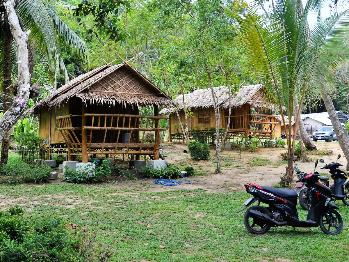 Вот он - мотобайк, на котором мы исколесили весь Ко Куд. Фото автора.