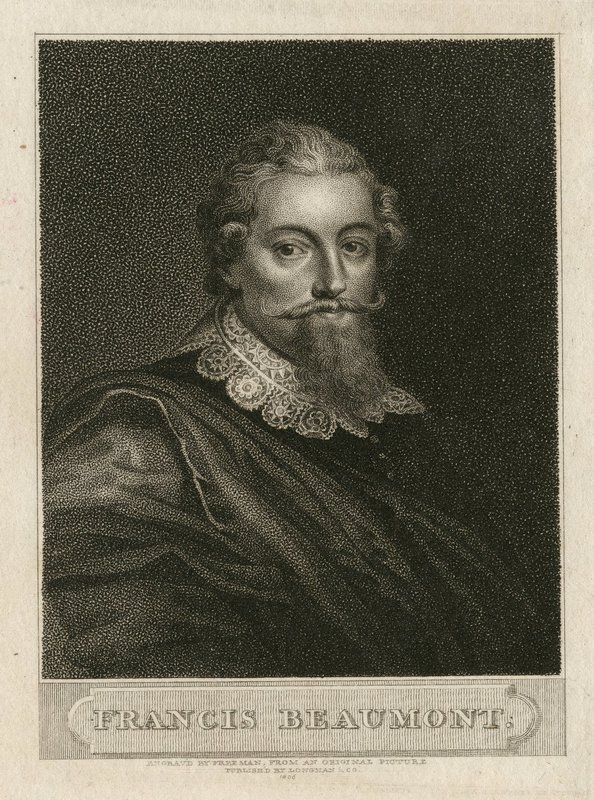 Фрэнсис Бомонт. 
© Folger Shakespeare Library