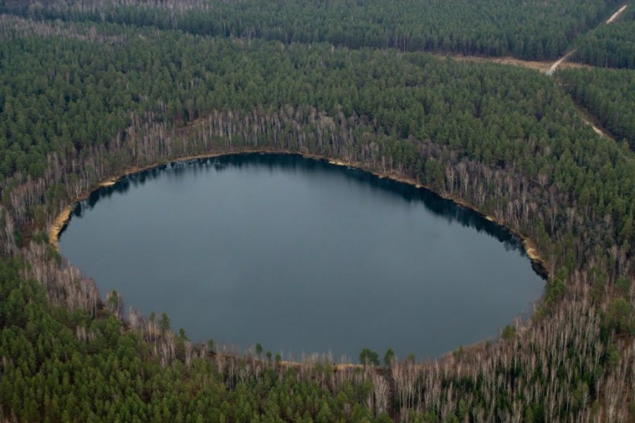 Круглое озеро в брянске