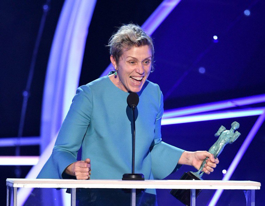 Фрэнсис МакДорманд на премии « Critics’ Choice Movie Awards»