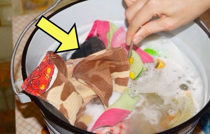 

Секретный ингредиент на страже чистоты полотенец.
