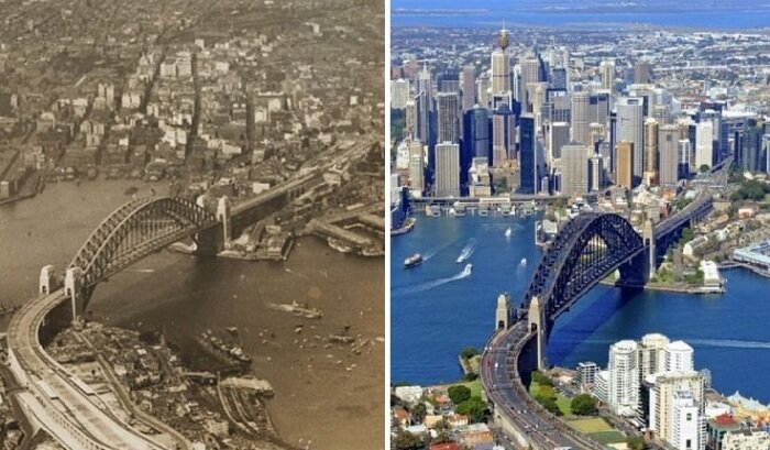  
Как изменился облик городов в XX веке.

