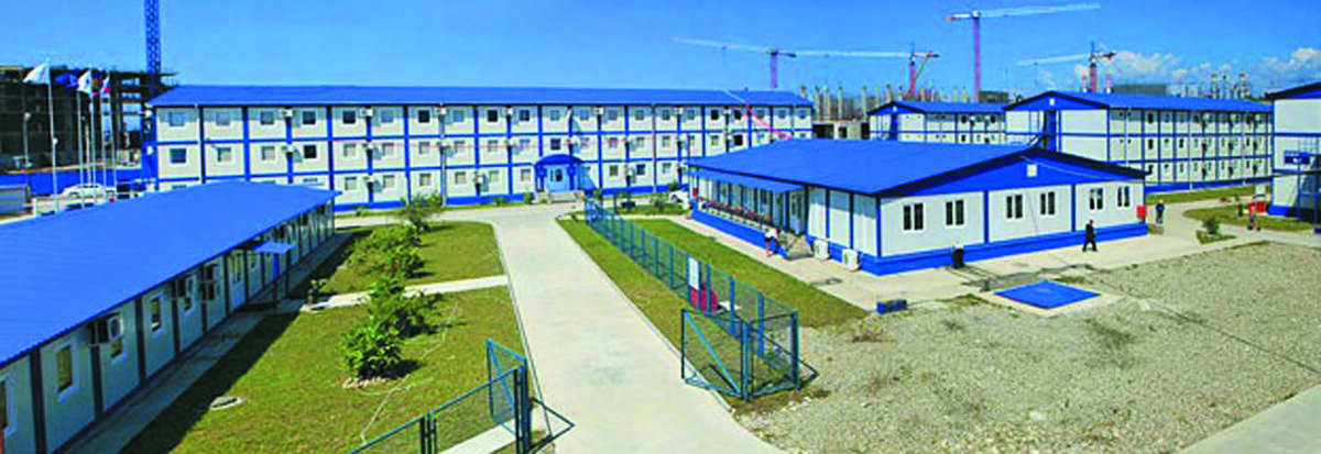 Вахтовый посёлок - место жилья людей 