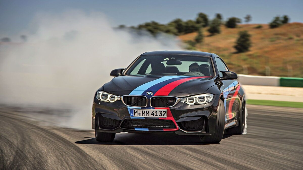 BMW m4 Burnout