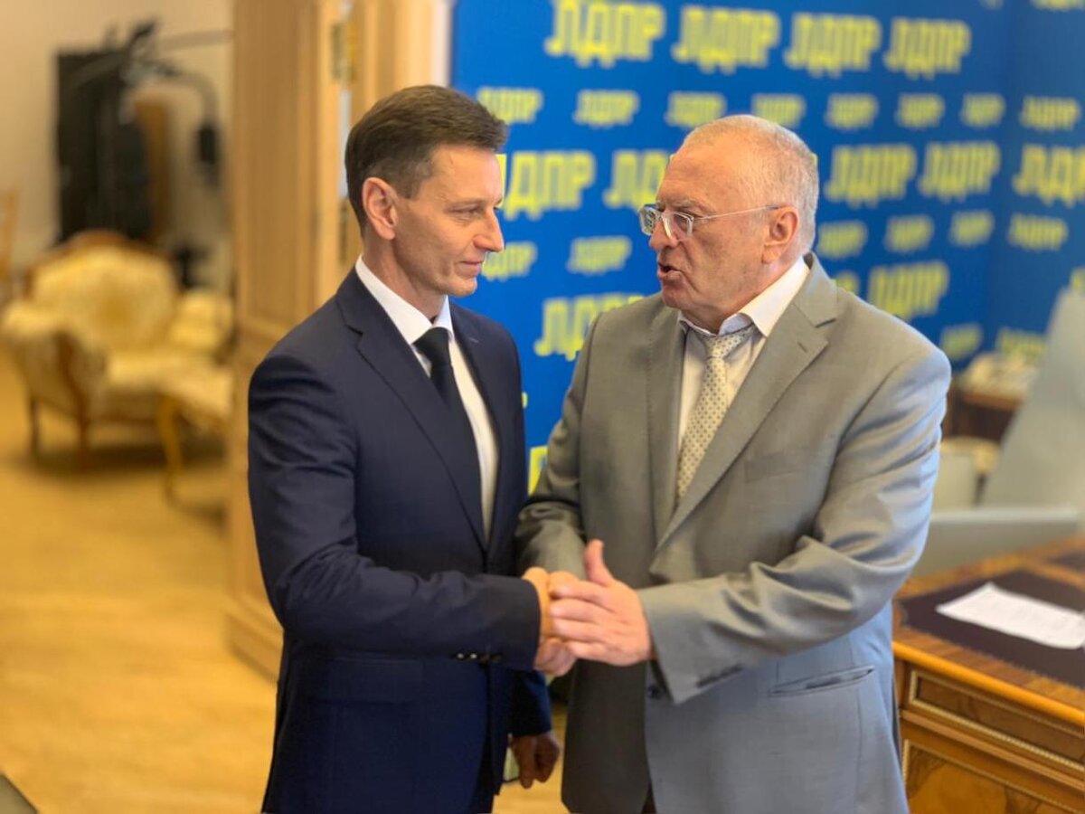 Владимир Жириновский и Владимир Сипягин на встрече обсудили аудит региона