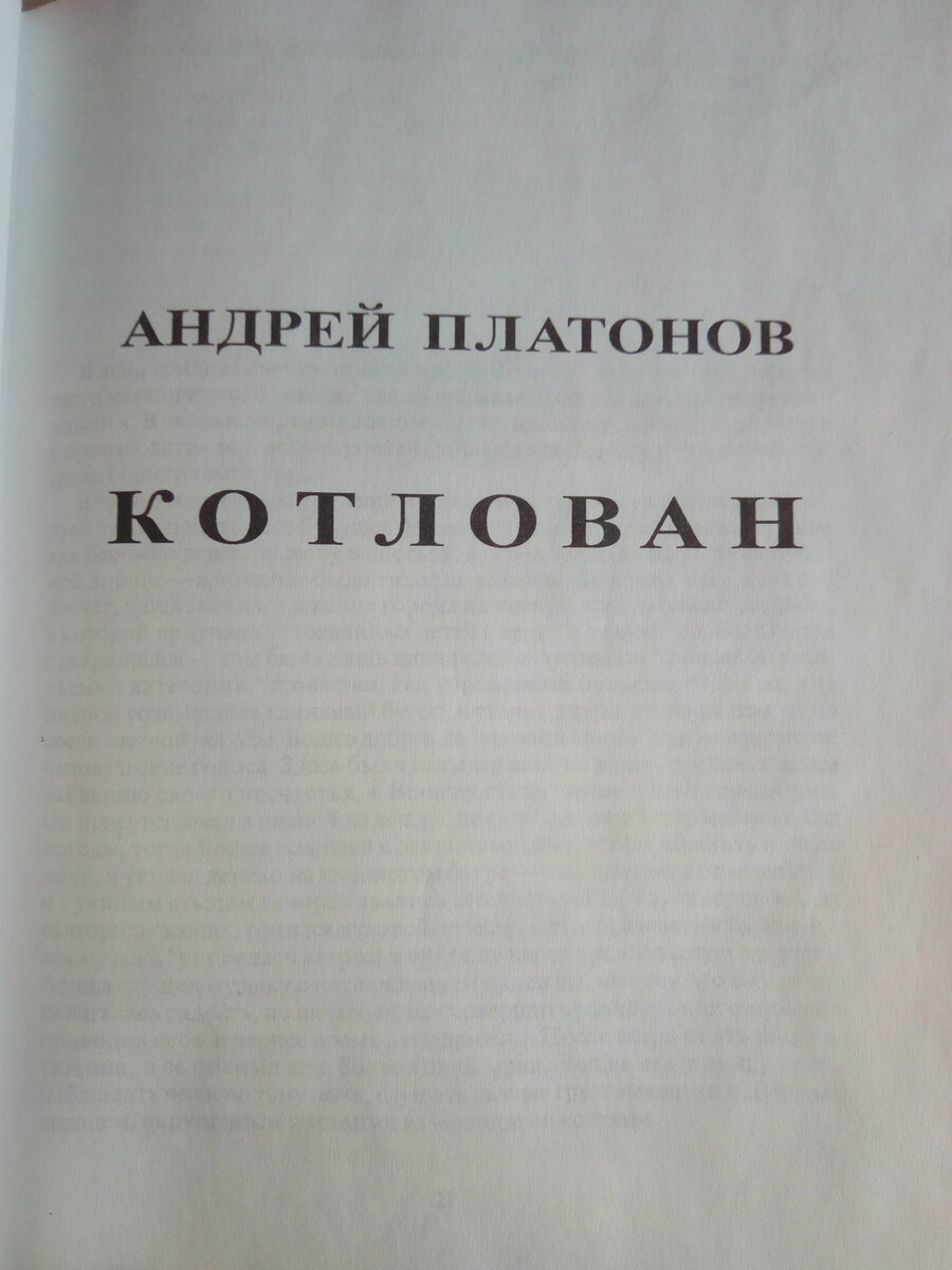 Котлован характерные черты времени в повести