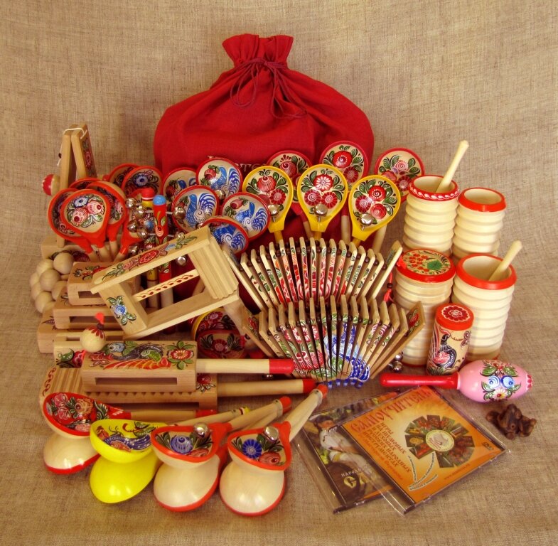 Комплект "Русский праздник" - самый востребованный комплект народных инструментов.