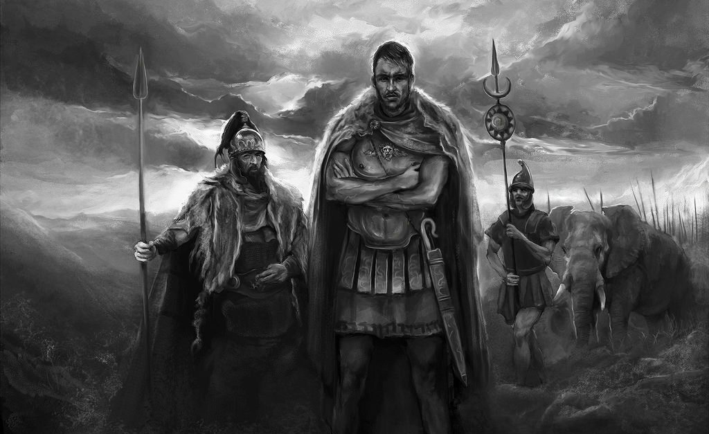 «Я пришел сюда бить римлян и раскалывать их коалицию... И, как видите, римлян я уже разбил. Дело за вами.» 