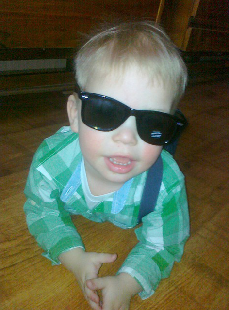 Сашка, мой первый ребенок.