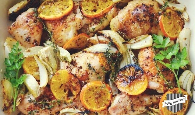 Жареная курочка