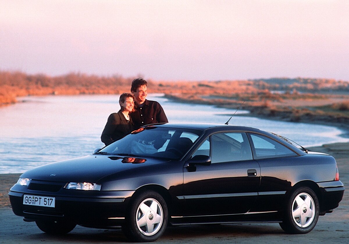 Одна из первых версий Opel Calibra