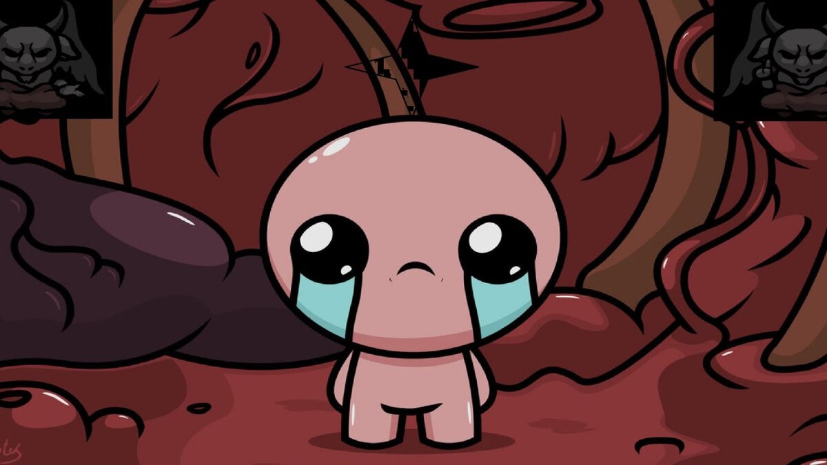 Главный герой игры The Binding of Isaac, ребёнок по имени Исаак, прячется в подвале дома от матери, которой «голос Бога» повелел убить сына. Управляя Исааком или другим из шести персонажей на выбор, игрок должен пройти через несколько уровней подвала, состоящих из множества процедурно генерируемых комнат и населенных враждебными существами. Внутри комнат игровой процесс оформлен в виде шутера — персонаж должен, «стреляя» собственными слезами, поразить врагов, одновременно избегая столкновений с ними. Смерть в The Binding of Isaac является необратимой — если персонаж потеряет все свое здоровье, игрок будет вынужден начать игру с самого начала. Также, лицо этого персонажа встречается и в интернете, например на стриминговой площадке Twitch он встречается в виде смайлика BibleThump.