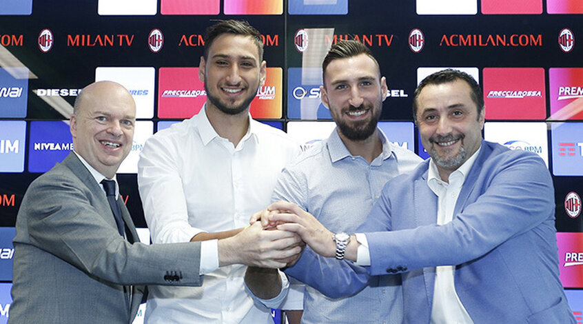 Братья Доннарума уже заключили новый контакт с AC Milan