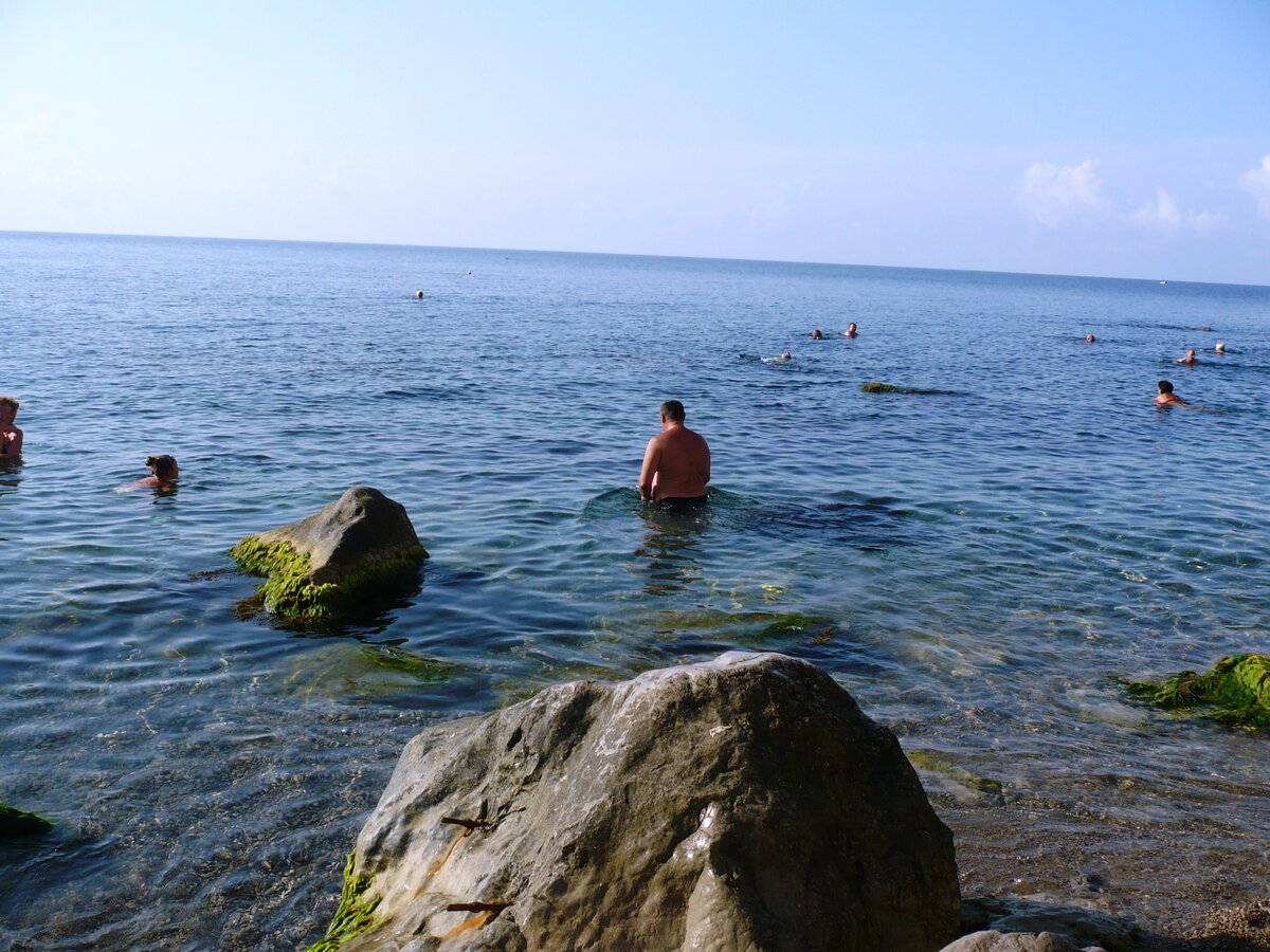 пляж в кацивели крым