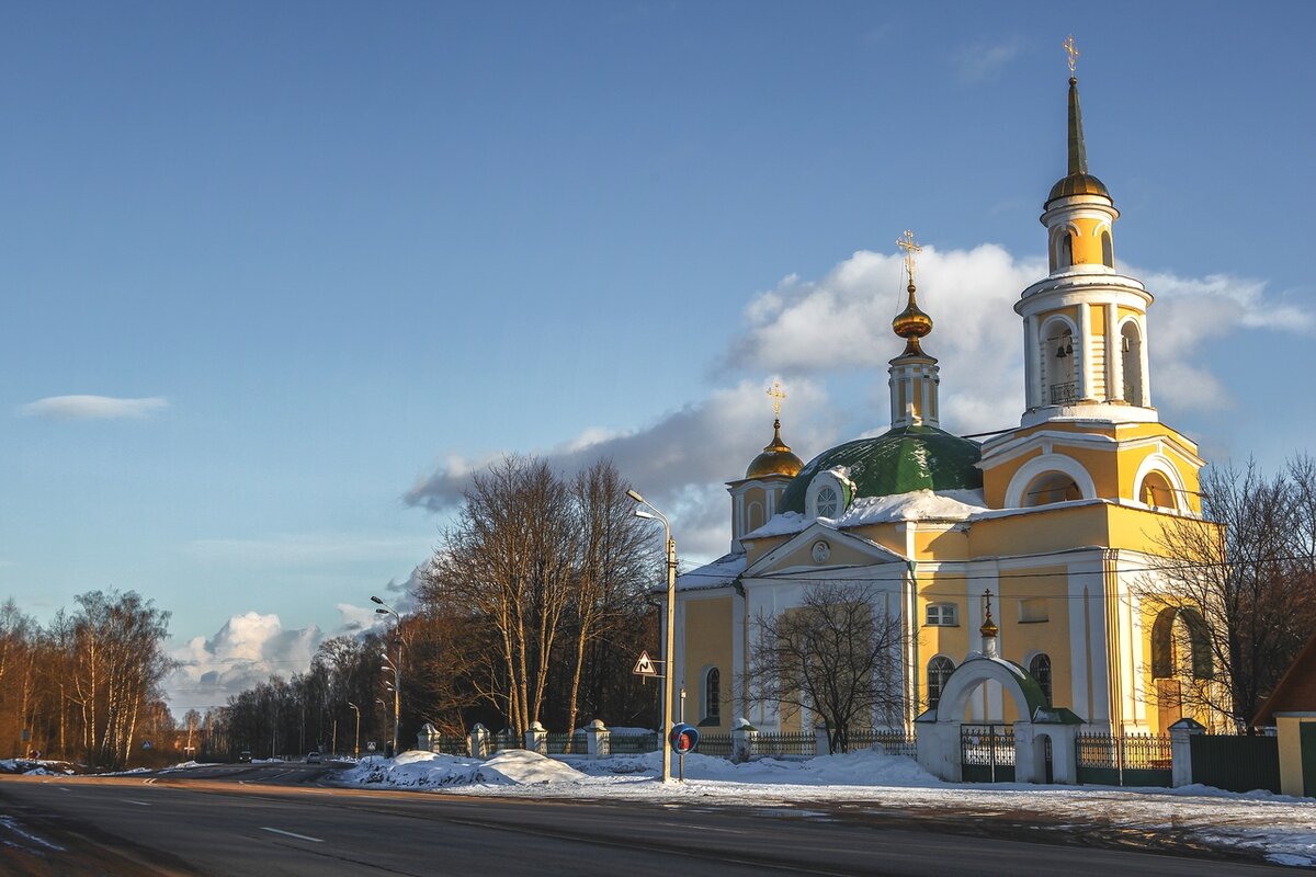 Храмы истринского района