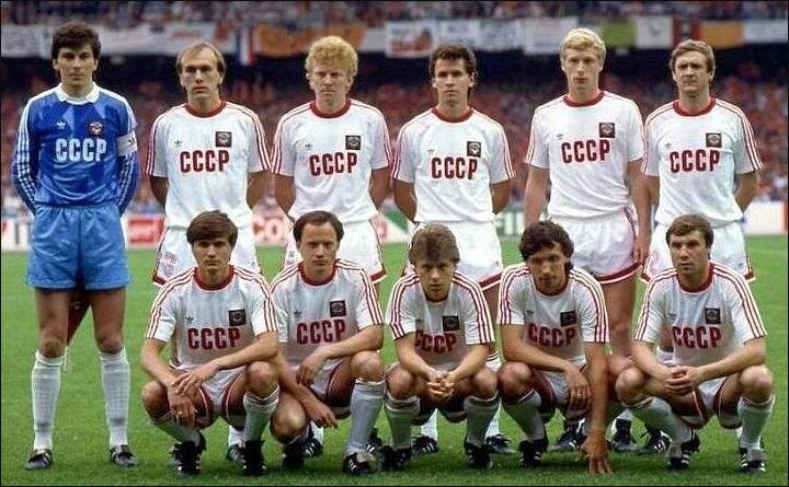 Сборная СССР по футболу, 12 июня 1988 года. Фото: sports.ru