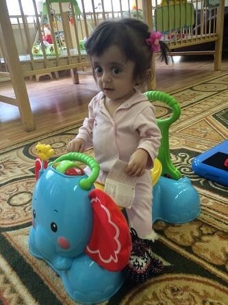 "Хрустальная" девочка Айнур.