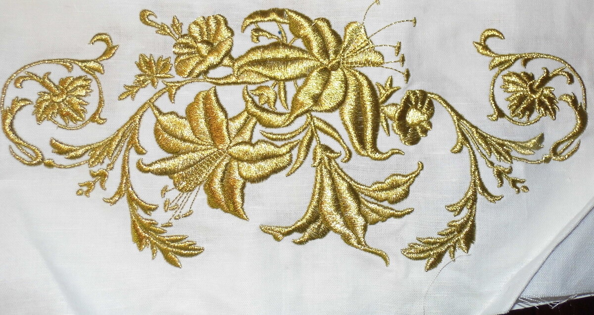 Золотное шитьё: азы «драгоценного рукоделия» для начинающих