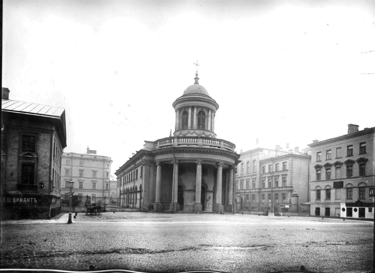 Вид с Фурштатской. ~1900 г.