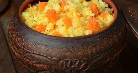 Царская  каша из тыквы. 