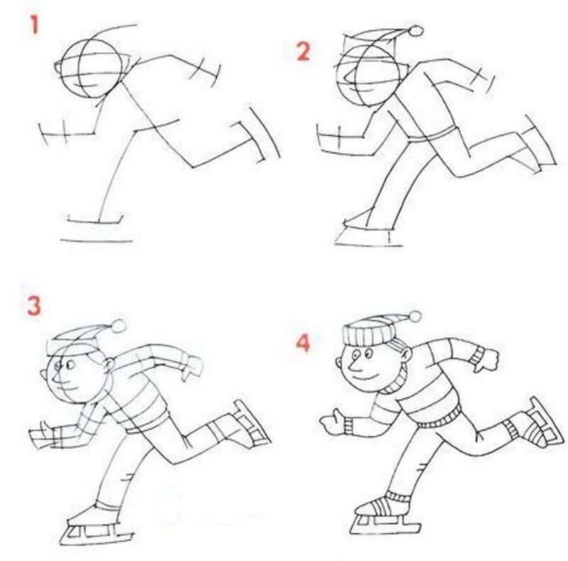 Как нарисовать квадробику. Рисование человечков в движении. Изображение человека в движении. Схема фигуры человека в движении. Поэтапное рисование человека в движении.