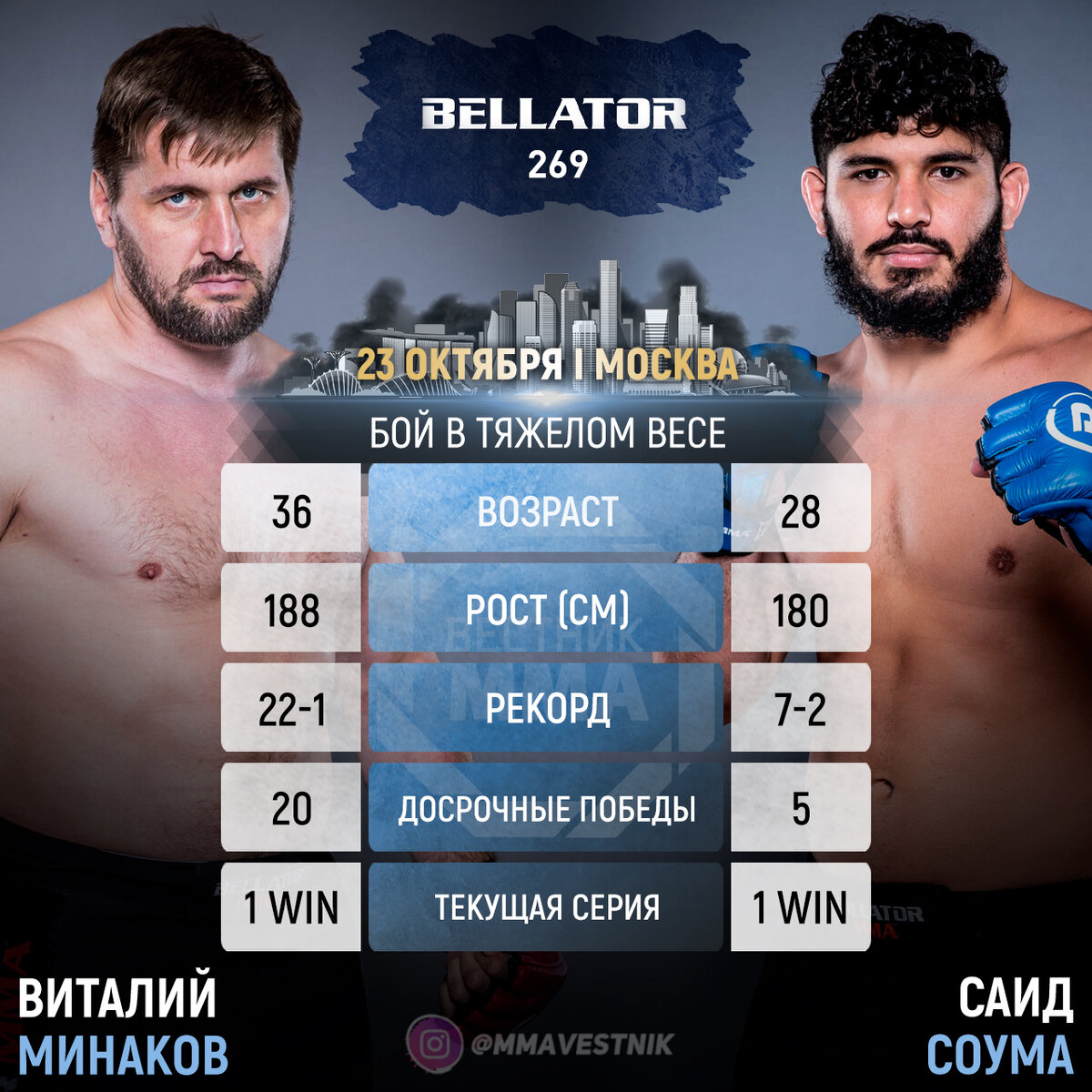 Виталий Минаков VS Саид Соума